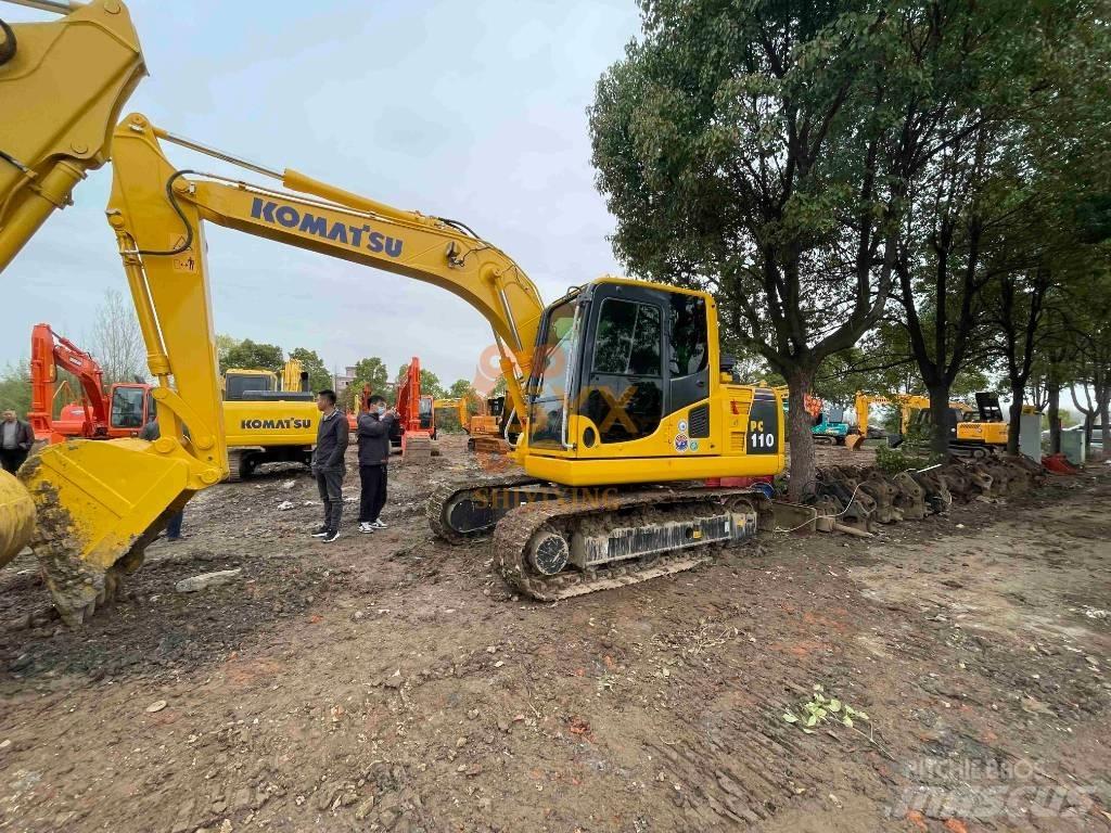 Komatsu PC 110 中型挖土機/掘鑿機/挖掘機 7t-12t