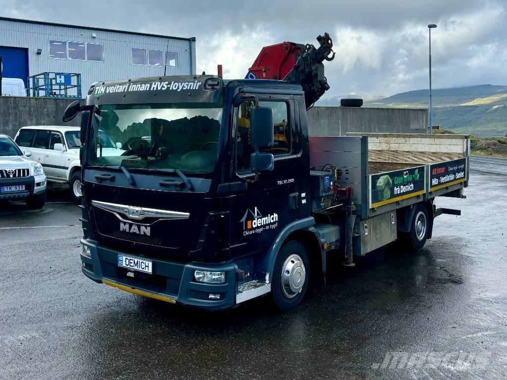 MAN TGL 12.250 起重機卡車