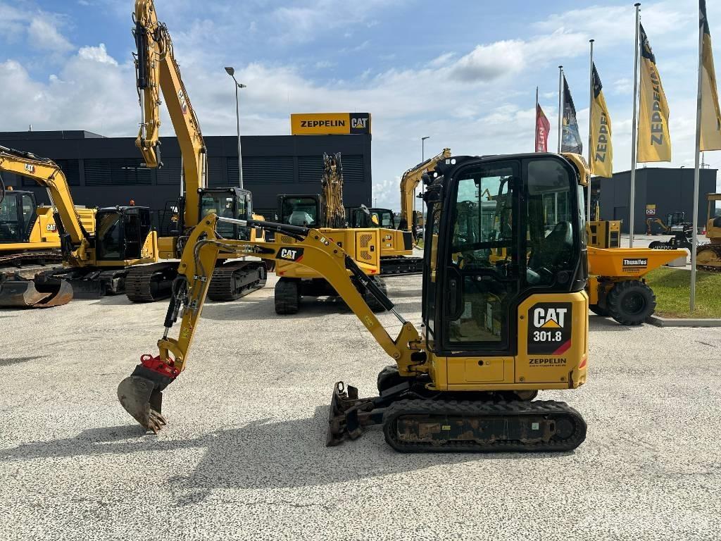 CAT 301.8 小型挖土機/掘鑿機<7t(小型挖掘機)