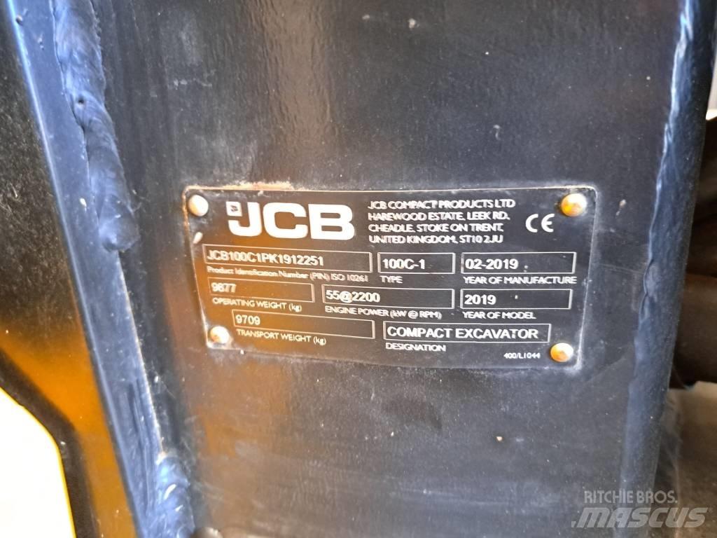 JCB 100 C-1 中型挖土機/掘鑿機/挖掘機 7t-12t