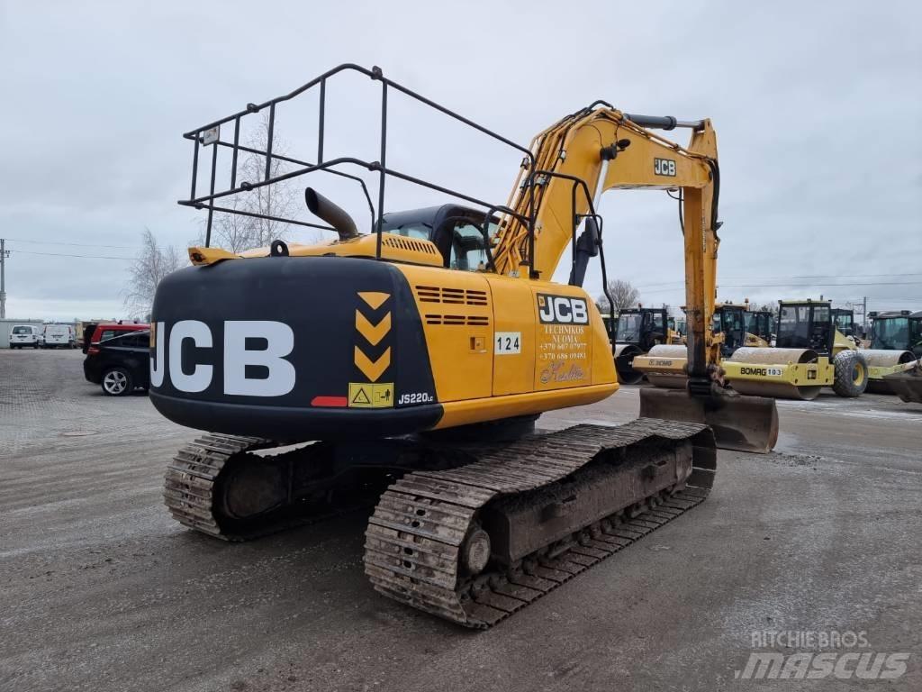 JCB JS 220 LC 履帶式 挖土機/掘鑿機/挖掘機