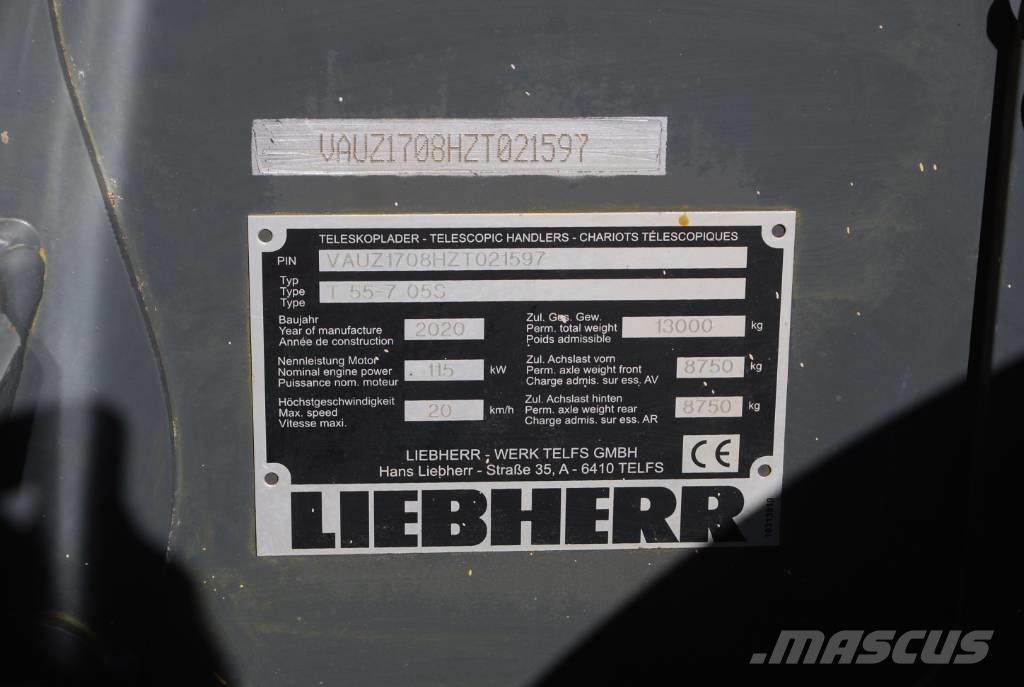 Liebherr T 55-7s 伸縮臂操作車