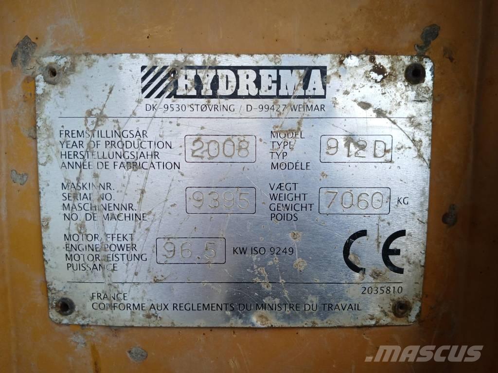 Hydrema 912 D, Dumper 鉸接式起吊車
