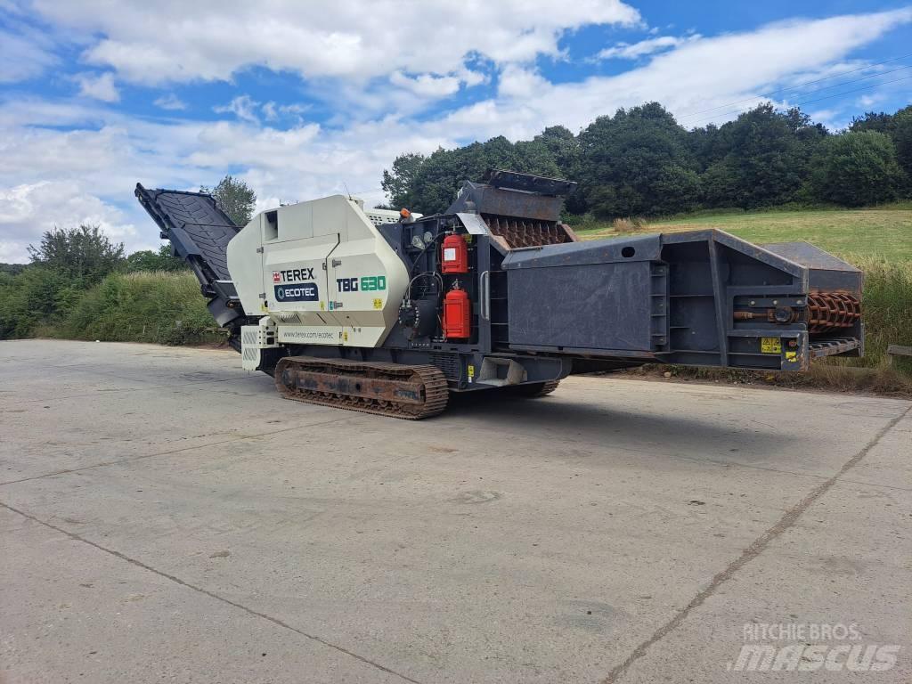 Terex Ecotec TBG 630 廢棄物撕碎機