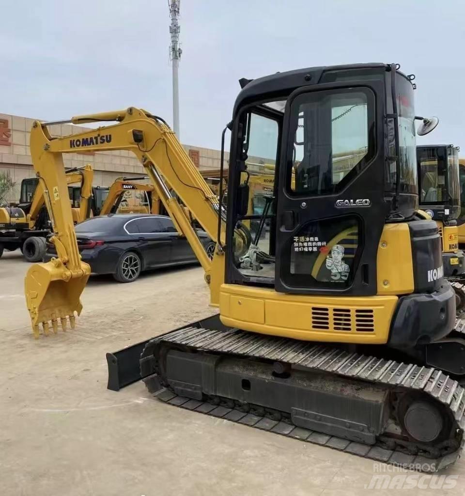 Komatsu PC 55 小型挖土機/掘鑿機<7t(小型挖掘機)