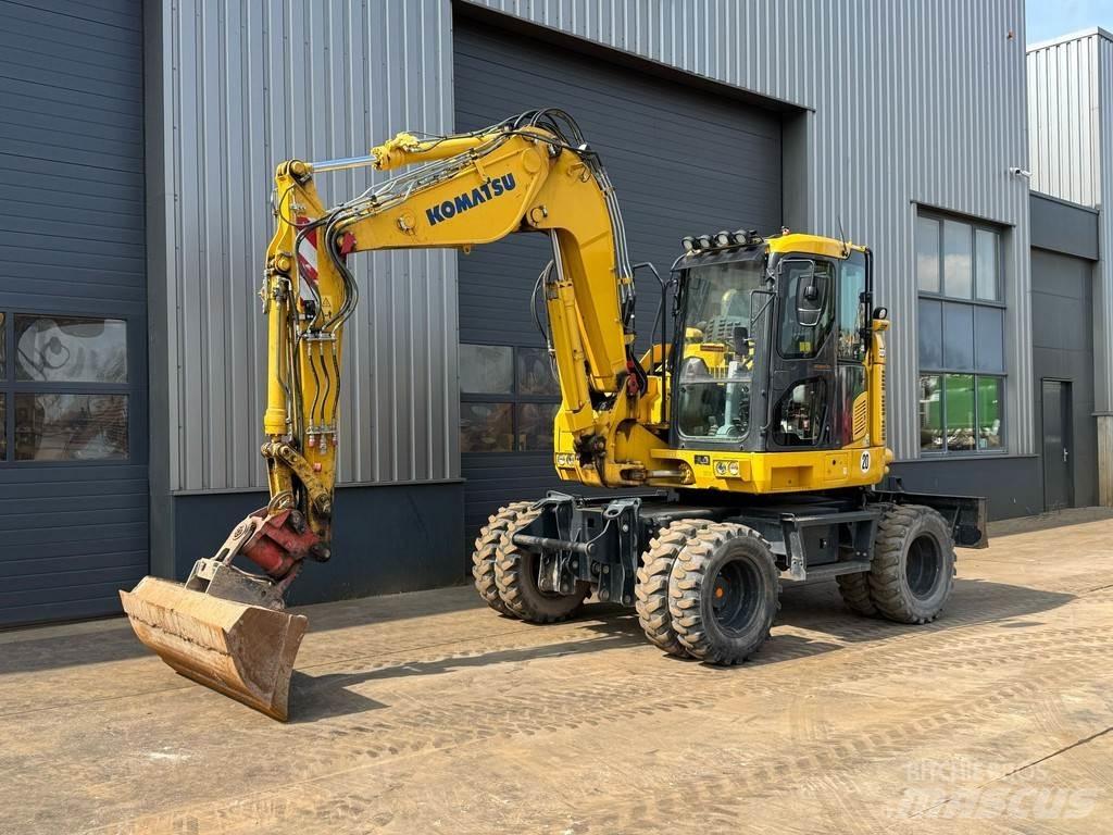 Komatsu PW118MR-11 旋轉式挖土機/掘鑿機/挖掘機