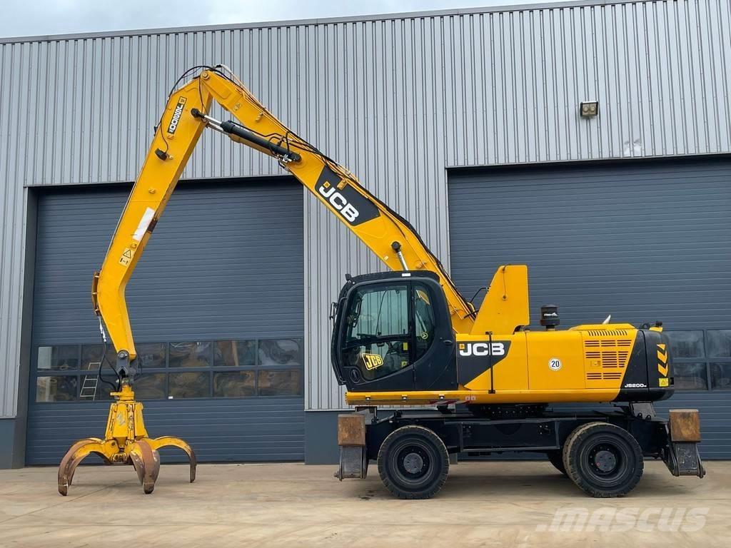 JCB JS200W 廢棄物/工業用操作車
