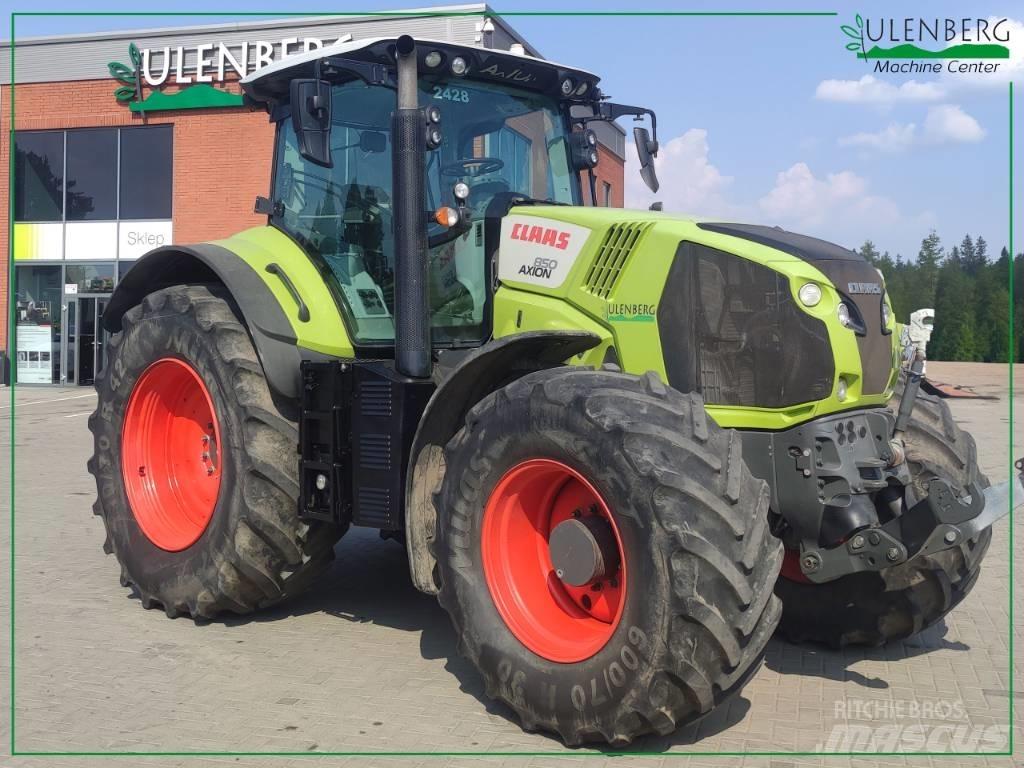 CLAAS Axion 850 CIS+ 曳引機