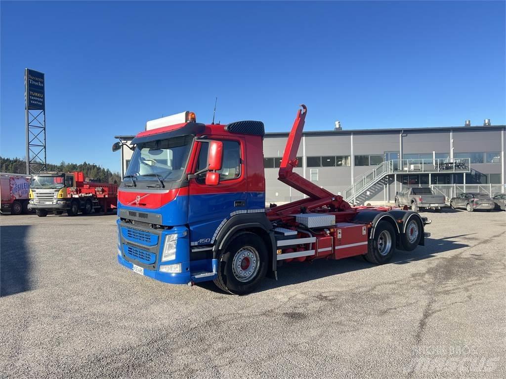 Volvo FM450 6X2 吊鉤式起重車