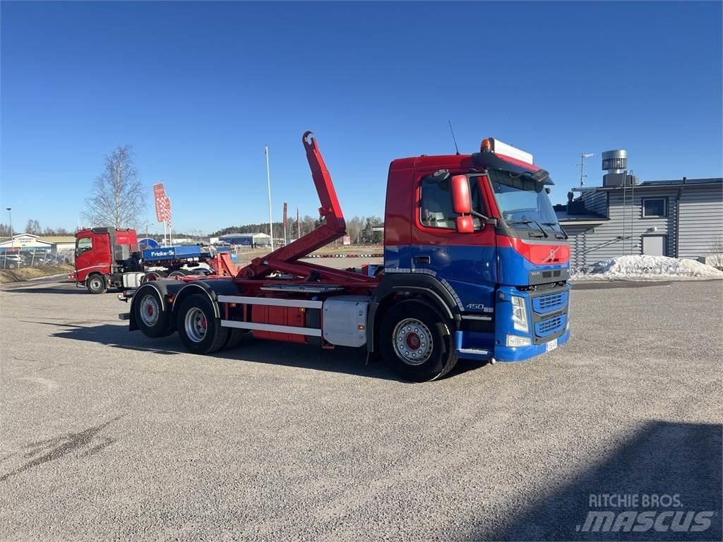 Volvo FM450 6X2 吊鉤式起重車