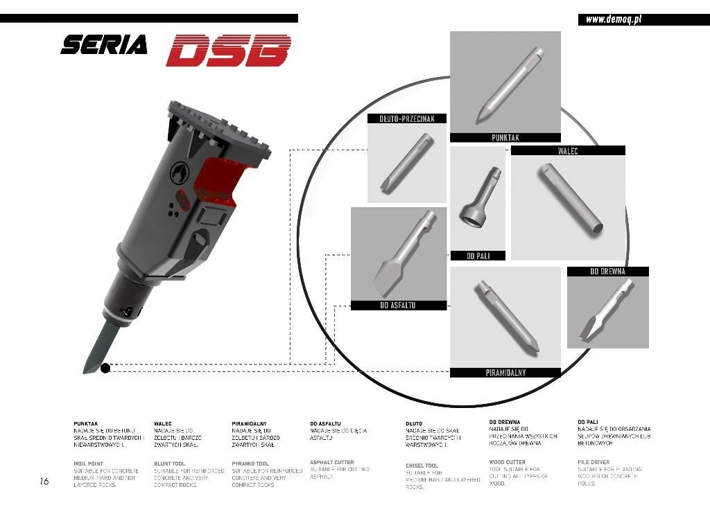  DEMOQ DSB200 鐵鎚/碎石機