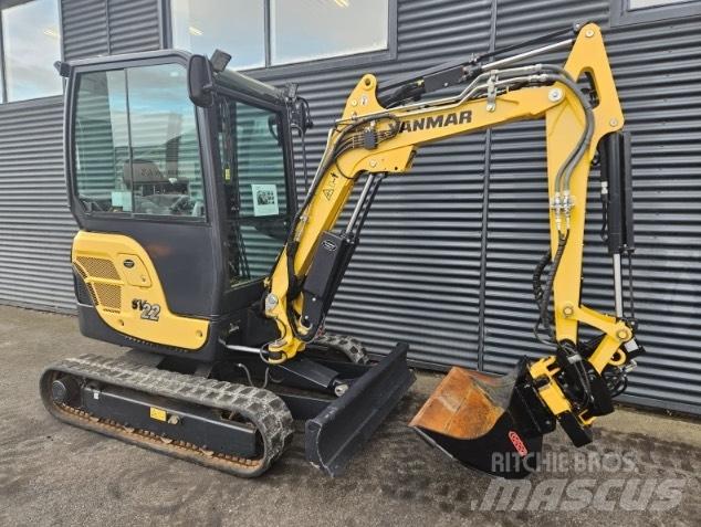 Yanmar sv22 小型挖土機/掘鑿機<7t(小型挖掘機)