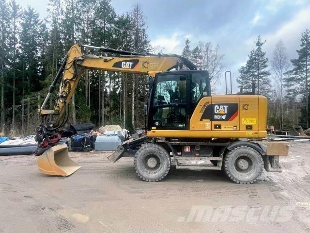 CAT M 314 F 旋轉式挖土機/掘鑿機/挖掘機