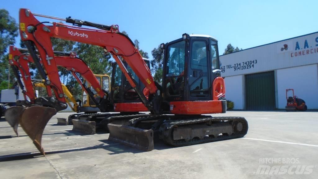Kubota U 48-4 小型挖土機/掘鑿機<7t(小型挖掘機)