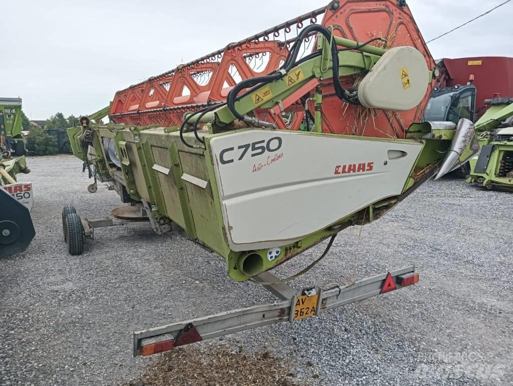 CLAAS C 750 聯合收割機頭