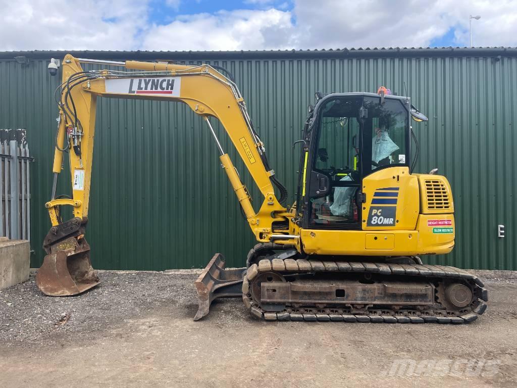 Komatsu PC 80 MR-5E0 中型挖土機/掘鑿機/挖掘機 7t-12t