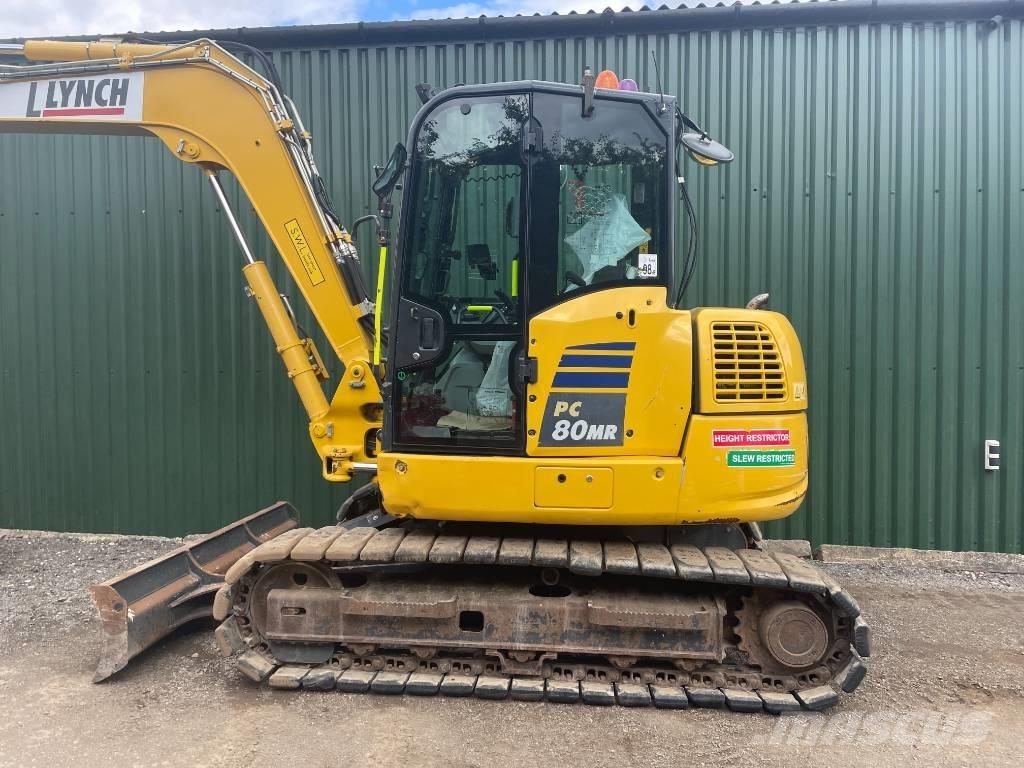 Komatsu PC 80 MR-5E0 中型挖土機/掘鑿機/挖掘機 7t-12t