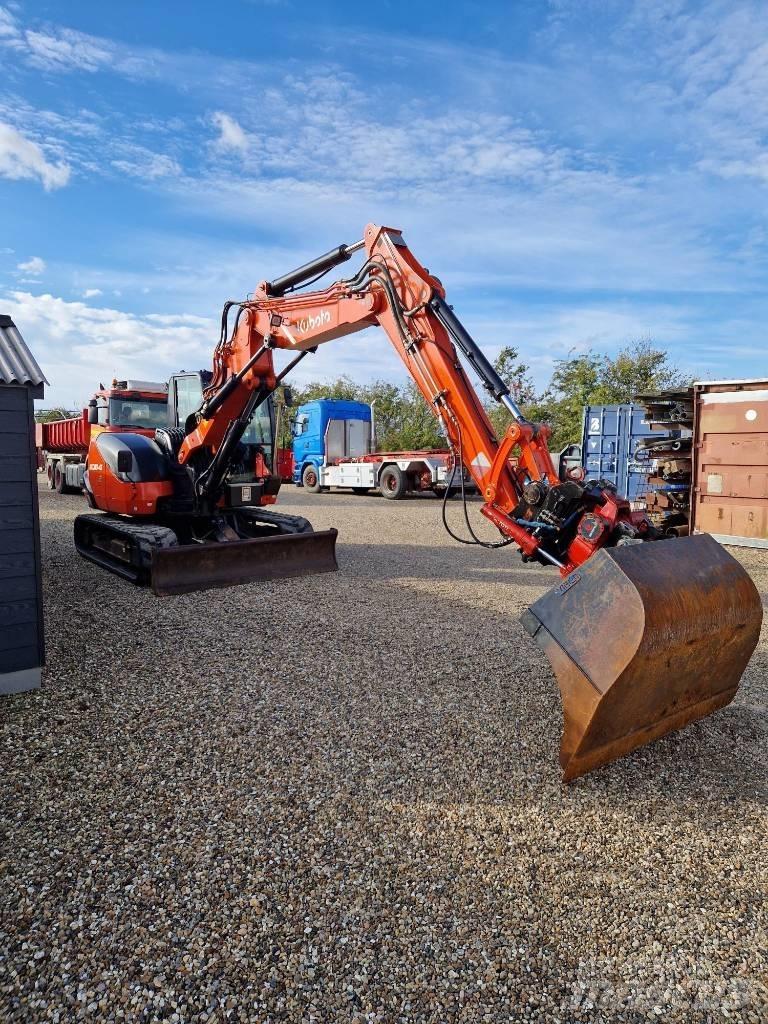 Kubota KX080-4 小型挖土機/掘鑿機<7t(小型挖掘機)