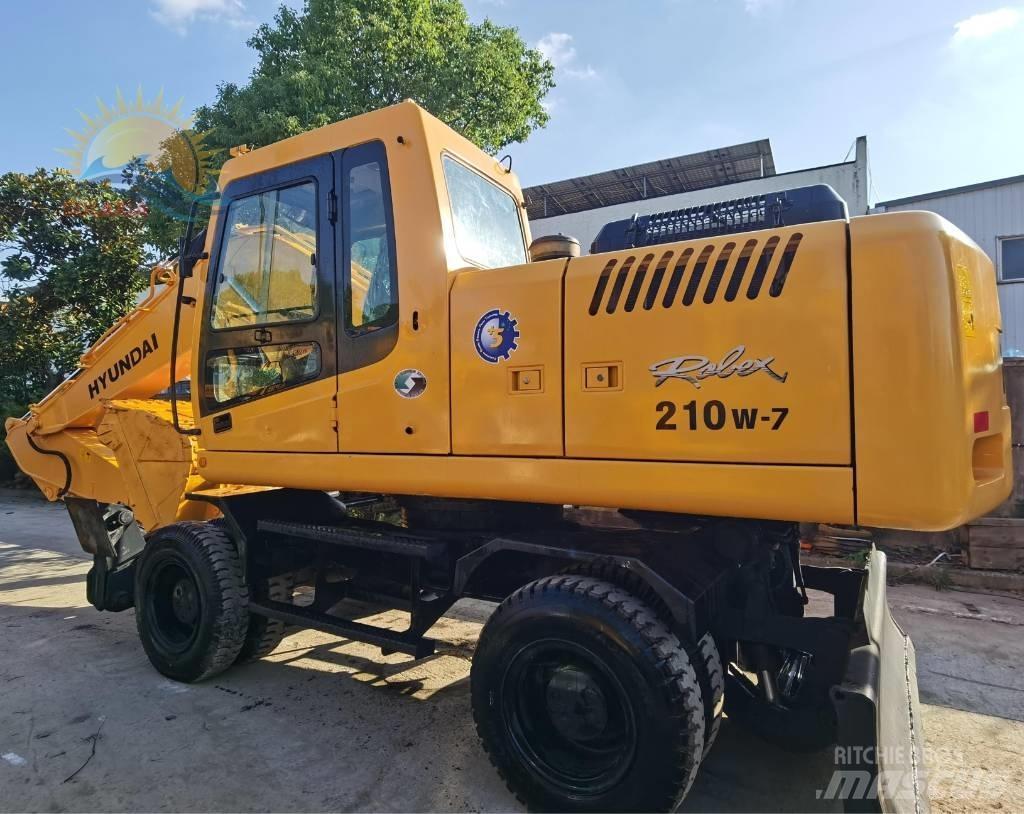 Hyundai R210W-7 旋轉式挖土機/掘鑿機/挖掘機