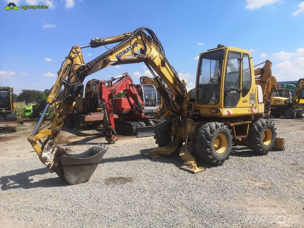 Komatsu PW 95 中型挖土機/掘鑿機/挖掘機 7t-12t