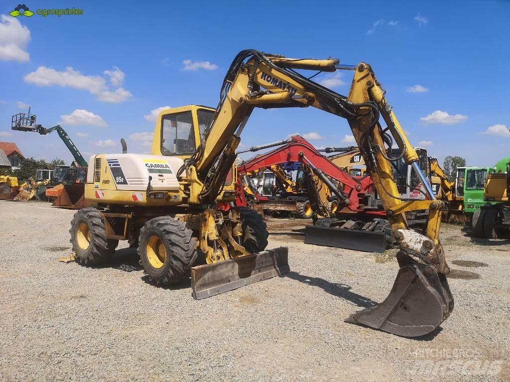 Komatsu PW 95 中型挖土機/掘鑿機/挖掘機 7t-12t