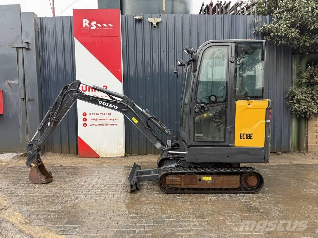 Volvo EC18E 小型挖土機/掘鑿機<7t(小型挖掘機)
