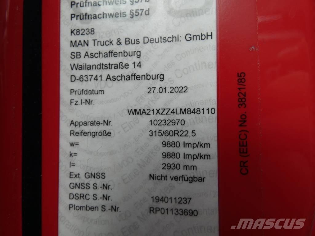 MAN TGX 26.470 運輸車輛