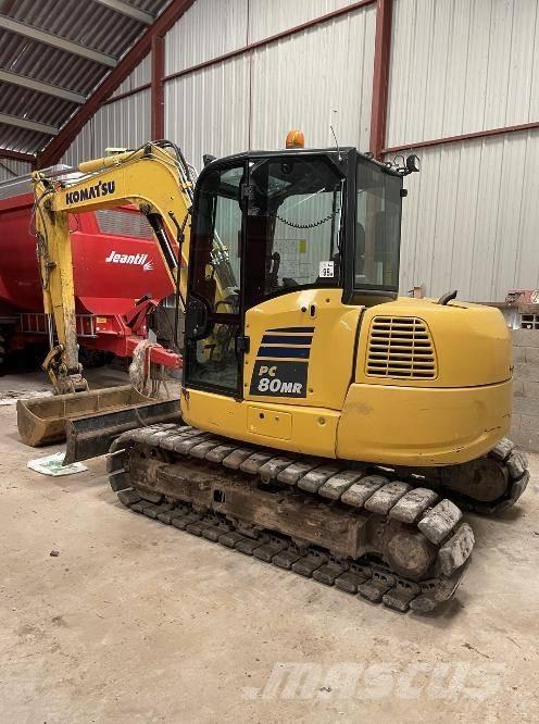 Komatsu PC80MR-5E0 中型挖土機/掘鑿機/挖掘機 7t-12t