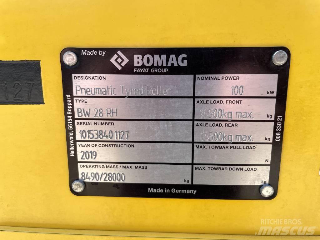 Bomag BW28RH 膠輪滾壓機