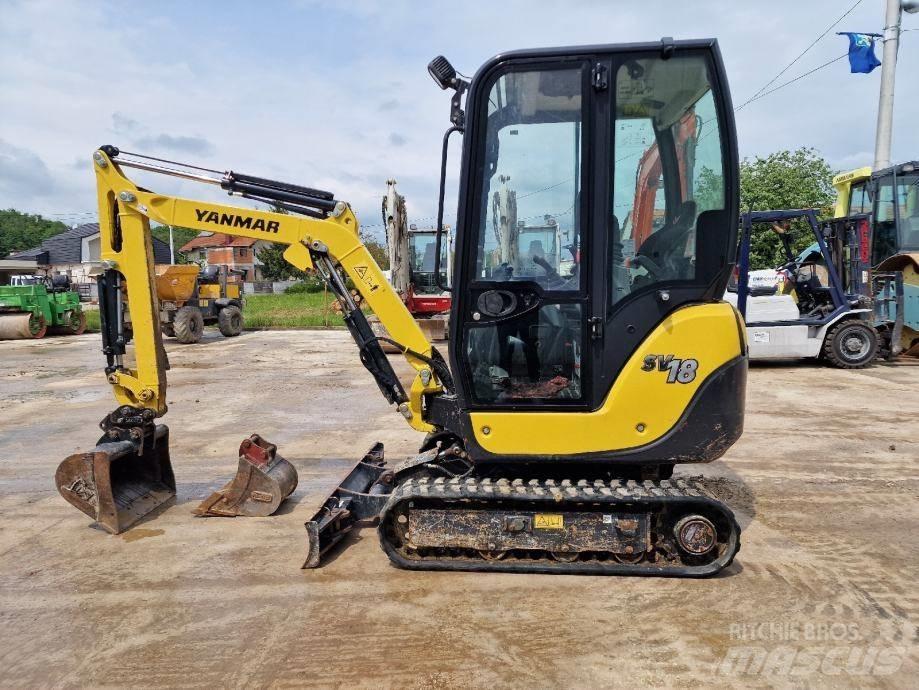 Yanmar SV 18 小型挖土機/掘鑿機<7t(小型挖掘機)