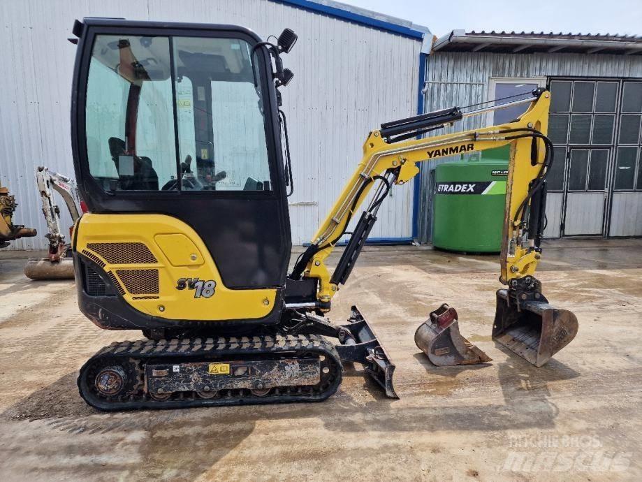 Yanmar SV 18 小型挖土機/掘鑿機<7t(小型挖掘機)