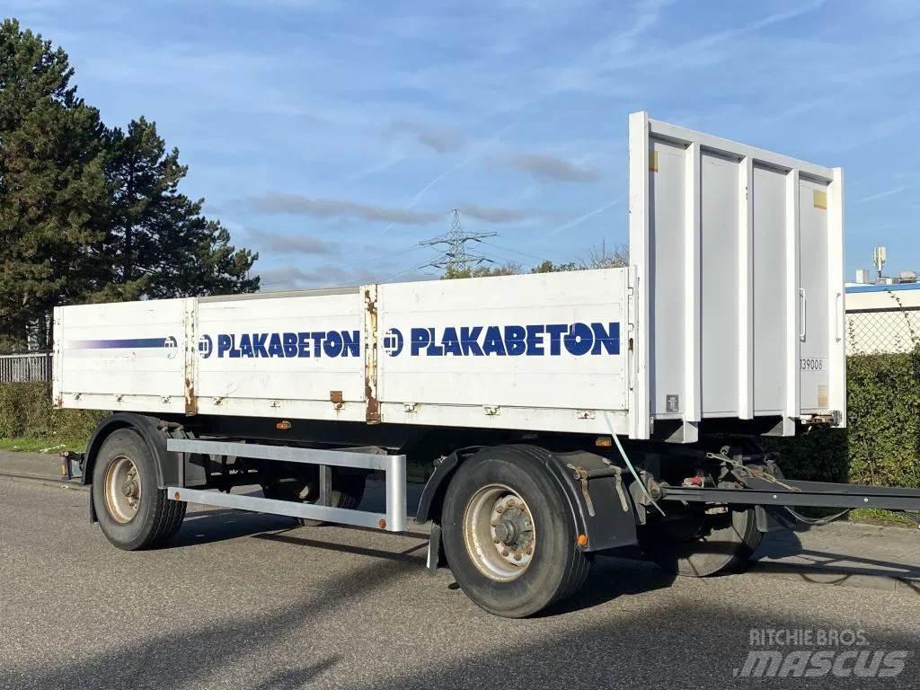 ATM AKF20/3 + 2 AXLE 平板式/側卸式拖車