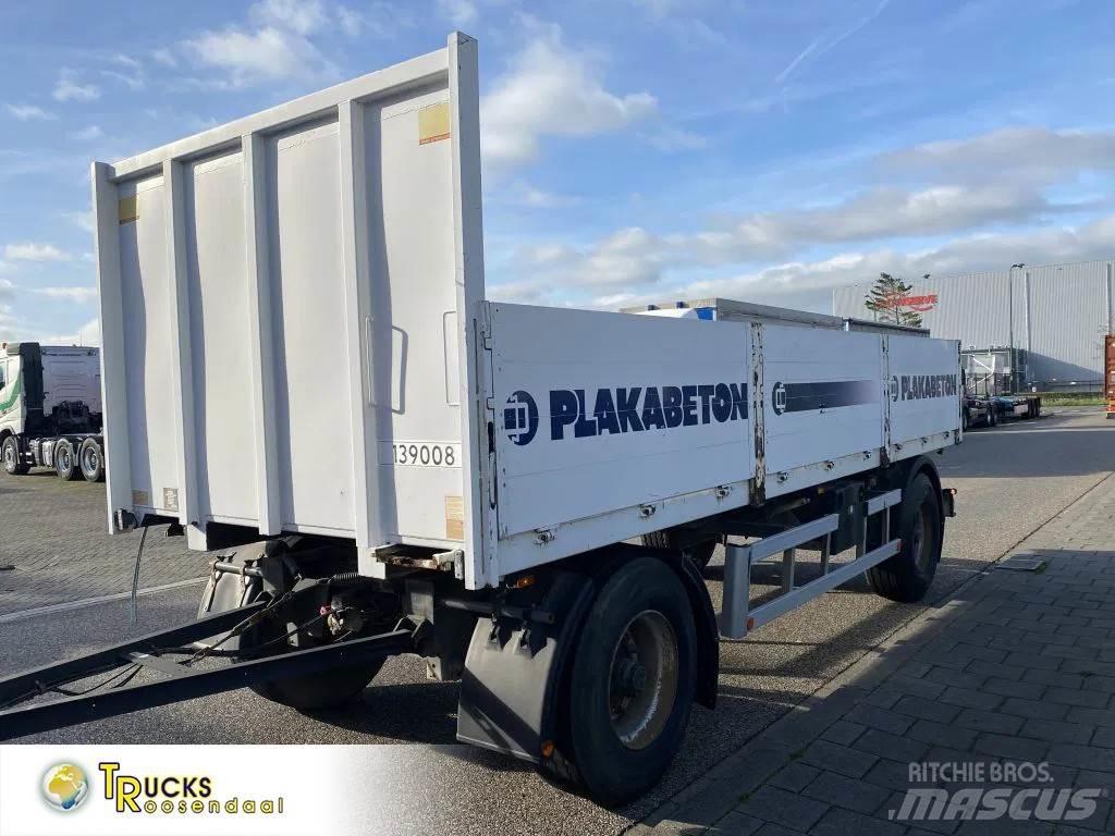 ATM AKF20/3 + 2 AXLE 平板式/側卸式拖車