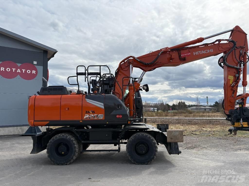 Hitachi ZX220W-7 2P 旋轉式挖土機/掘鑿機/挖掘機