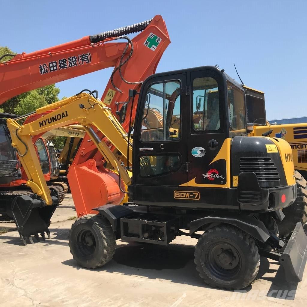 Hyundai 60 W 旋轉式挖土機/掘鑿機/挖掘機