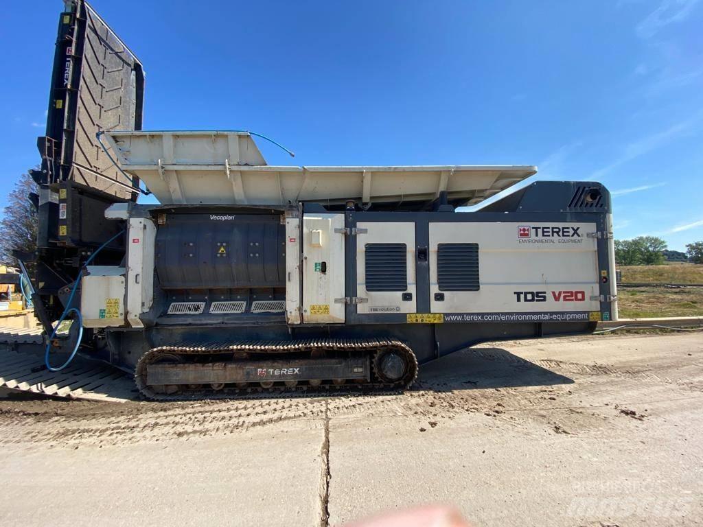 Terex TDS V 20 廢棄物撕碎機
