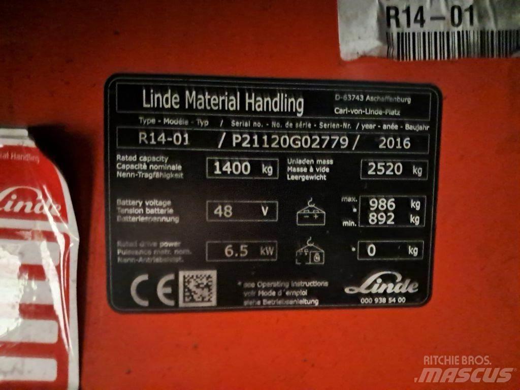 Linde R14-01 前伸式堆高機(叉車)