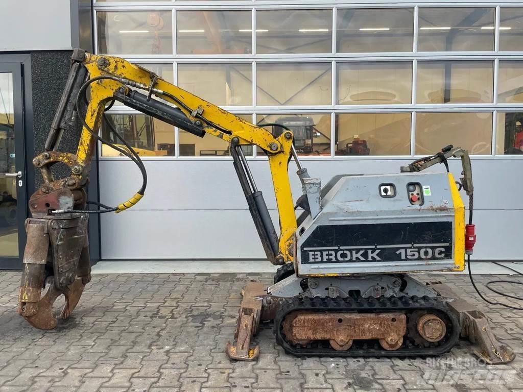 Brokk 150C 小型挖土機/掘鑿機<7t(小型挖掘機)