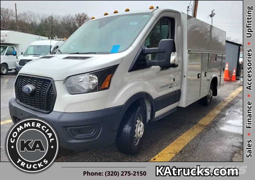 Ford Transit 350 皮卡.傳統半斗卡車/側卸板