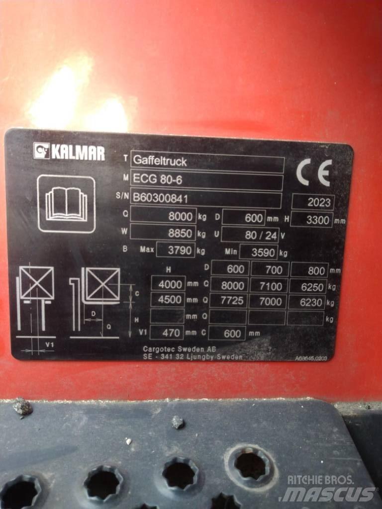 Kalmar ECG80-6 電動堆高機