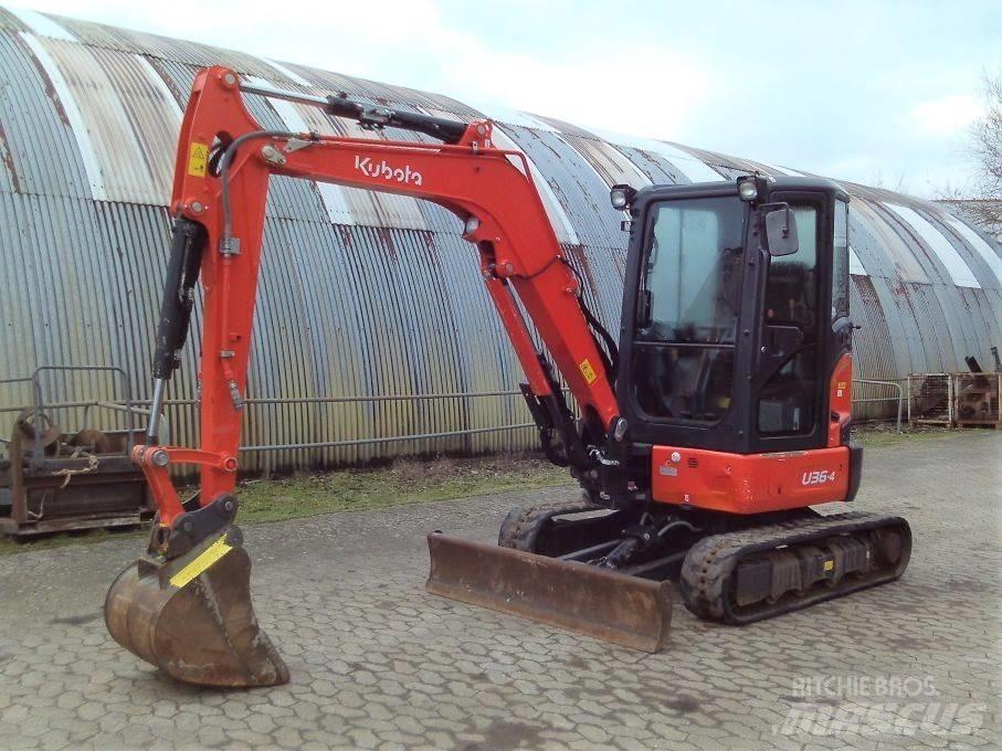Kubota U 36-4 小型挖土機/掘鑿機<7t(小型挖掘機)