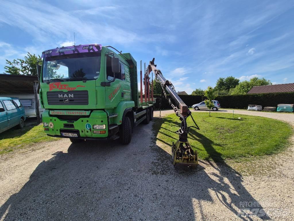 MAN 33.483 FDAC 木材貨車