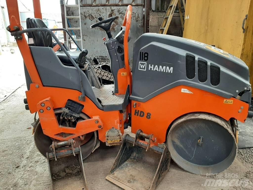 Hamm HD 8 VV 雙輪滾壓機