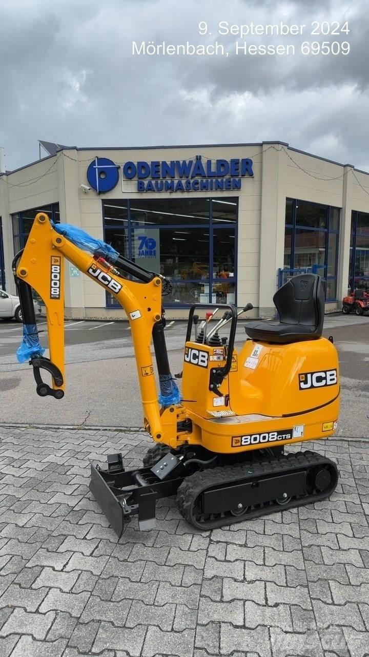 JCB 8008CTS 小型挖土機/掘鑿機<7t(小型挖掘機)