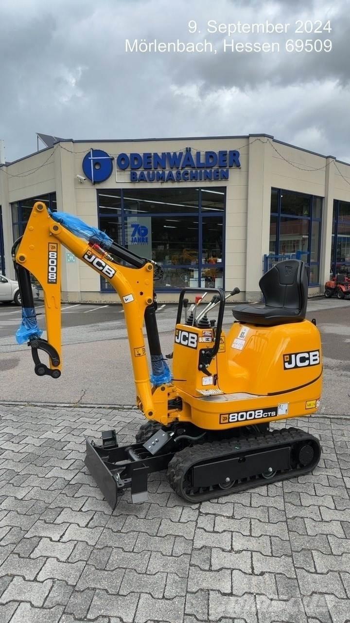JCB 8008CTS 小型挖土機/掘鑿機<7t(小型挖掘機)