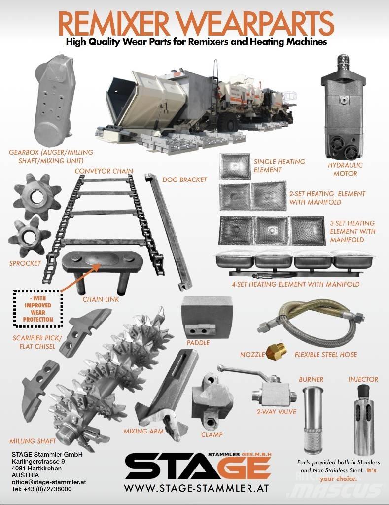 Wirtgen RX4500 瀝青機械配件
