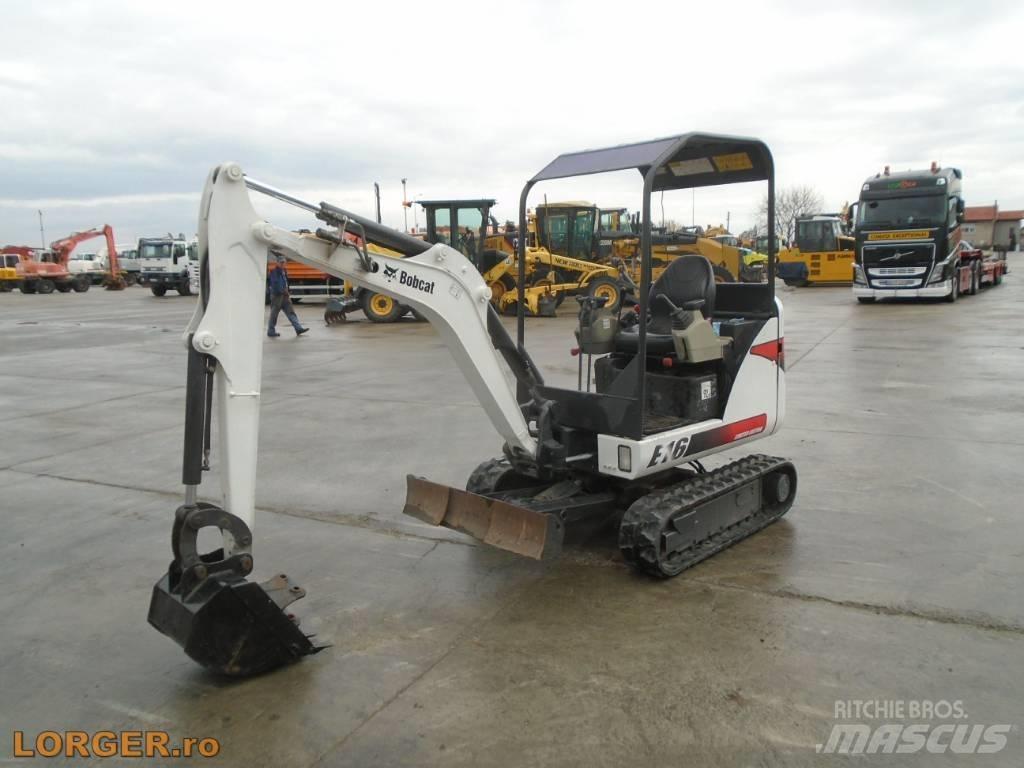 Bobcat E 16 小型挖土機/掘鑿機<7t(小型挖掘機)