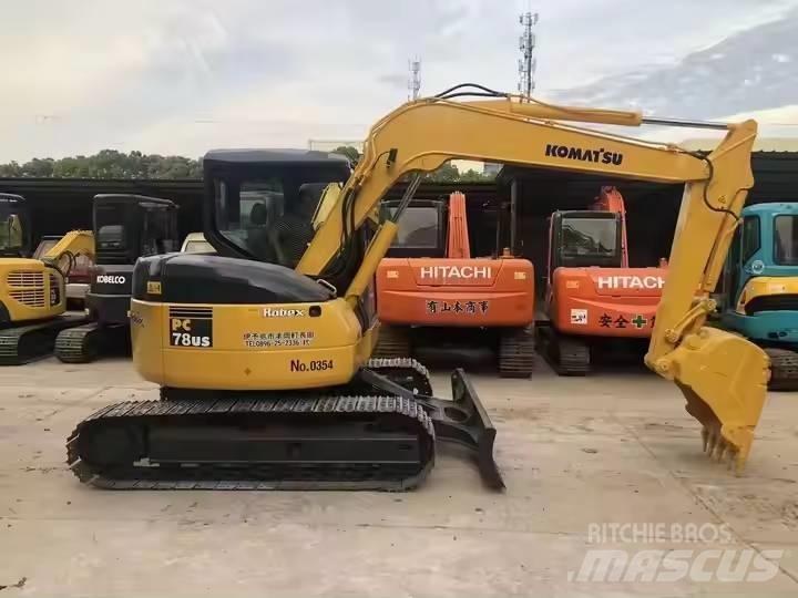 Komatsu PC78US 中型挖土機/掘鑿機/挖掘機 7t-12t
