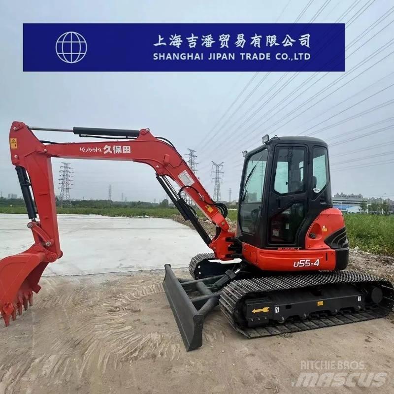 Kubota U 55-4 小型挖土機/掘鑿機<7t(小型挖掘機)