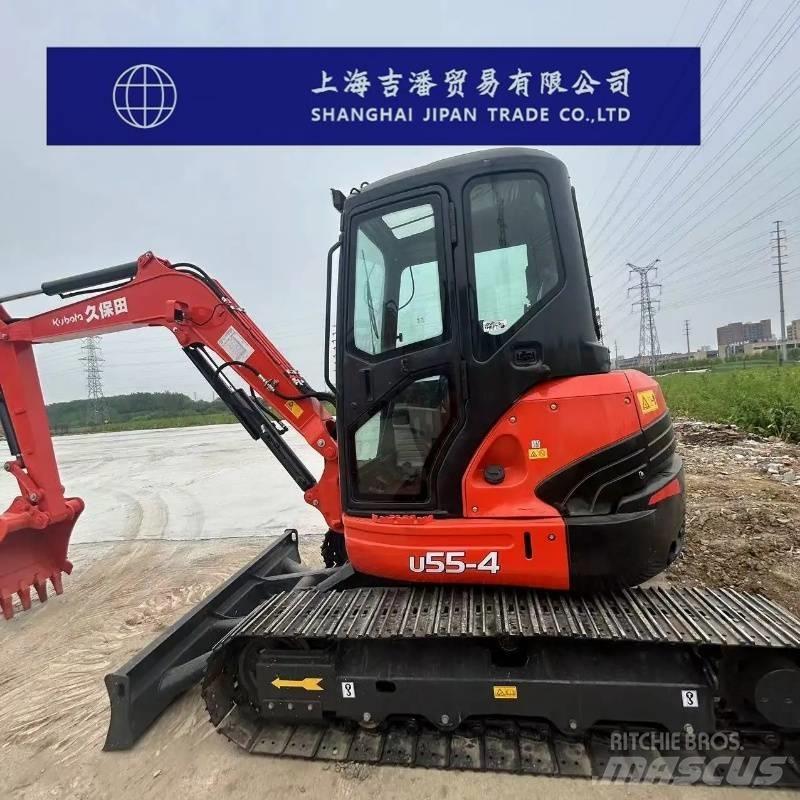 Kubota U 55-4 小型挖土機/掘鑿機<7t(小型挖掘機)